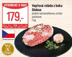 Roláda vepřová z boku Globus