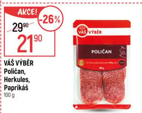 Salám Poličan Váš Výběr