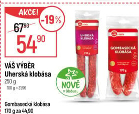 Uherská klobása Váš Výběr