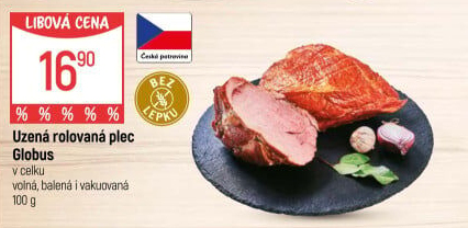 Uzená rolovaná plec Globus
