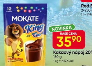 Kakao instantní s vitamíny King of Cao Mokate