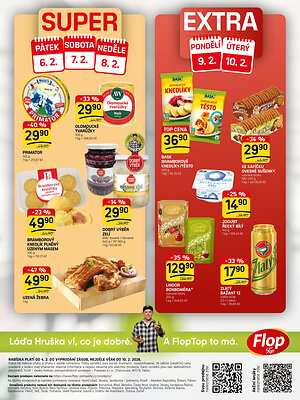 akční leták FLOP TOP 4.2.2026-10.2.2026