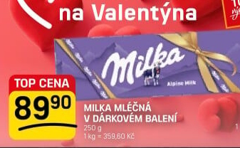 Čokoláda Milka