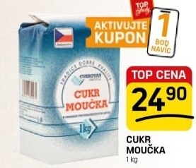 Cukr moučka Cukrovar Vrbátky