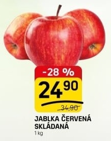 Jablka červená