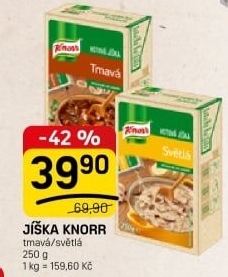 Jíška hotová Knorr