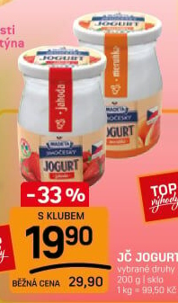 Jogurt ochucený jihočeský tradičníMadeta