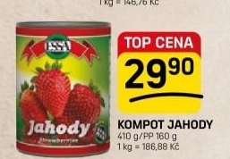 Kompot jahody Essa