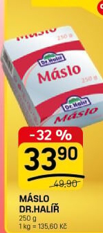 Máslo Dr.Halíř