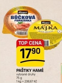 Paštiky Hamé