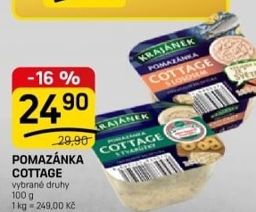 Pomazánka Cottage Krajánek