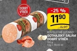Salám Gothaj Dobrý Výběr