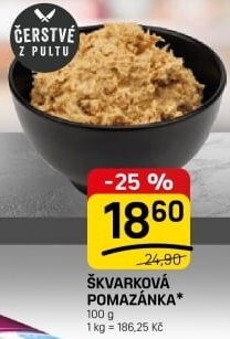 Škvarková pomazánka