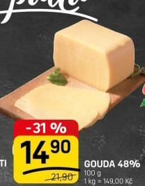 Sýr Gouda 48%