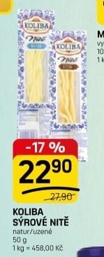 Sýrové nitě Koliba Bystřice pod Hostýnem