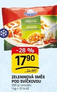 Zeleninová směs pod svíčkovou mražená Vinica