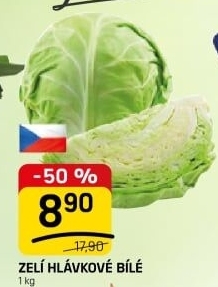 Zelí hlávkové bílé