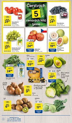 akční leták Tesco 4.2.2026-10.2.2026