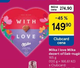 Bonboniéra I Love Milka