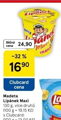 Dezert Lipánek Madeta