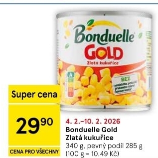 Kukuřice sterilovaná Gold Bonduelle
