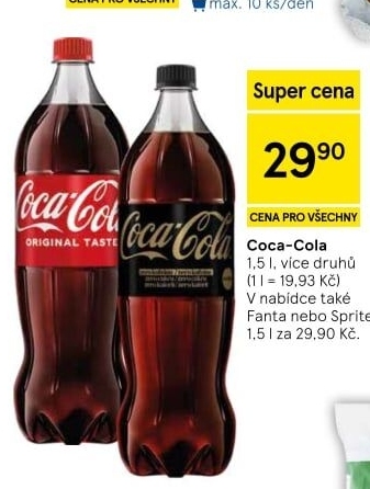 Limonáda Coca Cola