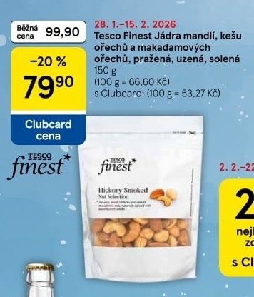 Oříšky pražené Tesco Finest