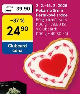 Perník zdobený Pekárna Srnín