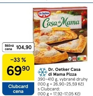 Pizza mražená Casa di Mama Dr. Oetker