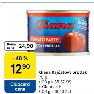 Rajčatový protlak Giana