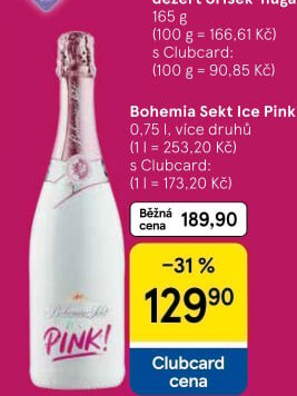 Sekt Pink Ice Bohemia Sekt