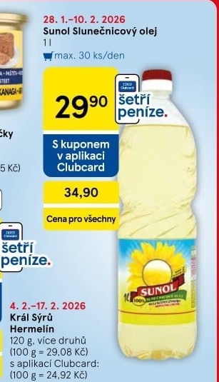 Slunečnicový olej Sunol