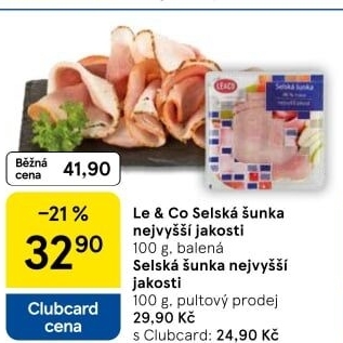 Šunka selská nejvyšší jakosti
