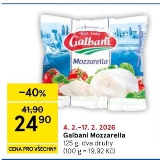 Sýr Mozzarella Galbani