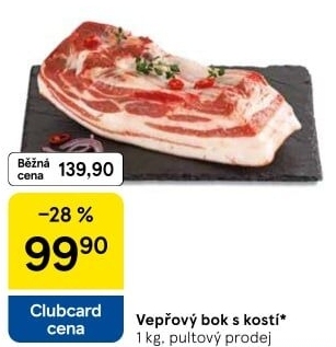 Vepřový bok s kostí