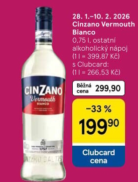 Aperitiv Bianco Cinzano