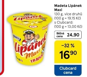 Dezert Lipánek Madeta
