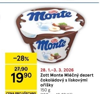Dezert Monte Zott