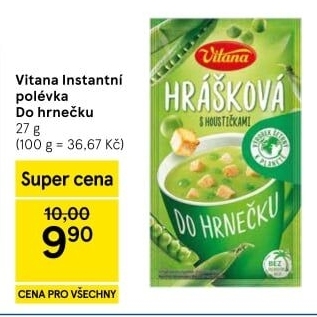 Instantní polévka do hrnečku Vitana