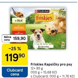 Kapsičky pro psy Friskies