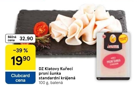 Kuřecí šunka prsní standard DZ Klatovy