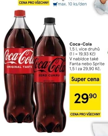 Limonáda Coca Cola