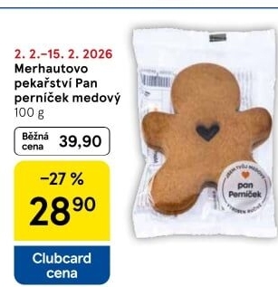Medový perník Merhautovo pekařství