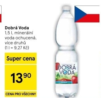 Ochucená voda Dobrá voda