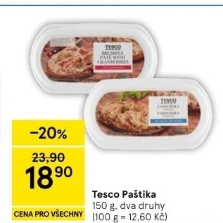 Paštika Tesco