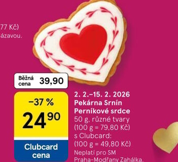 Perník zdobený Pekárna Srnín