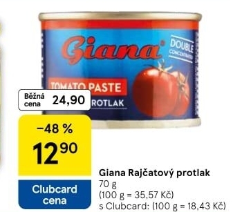 Rajčatový protlak Giana