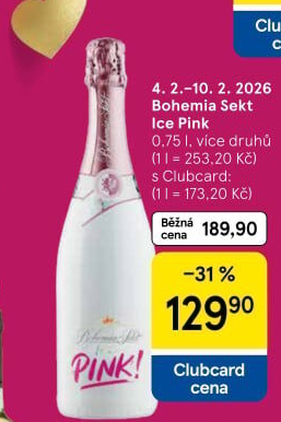 Sekt Pink Ice Bohemia Sekt
