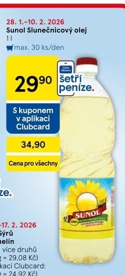 Slunečnicový olej Sunol