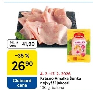 Šunka Amálka nejvyšší jakosti Krásno